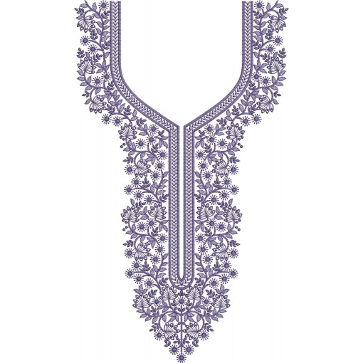 Latest Neck Embroidery Design 25975