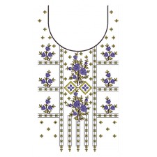 Latest Square Neck Embroidery