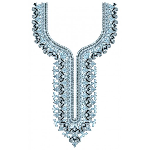 Luxury Moroccan Kaftan Embroidery Design 25470