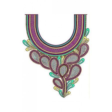 Fulfil Arabic Neck Embroidery Designs