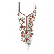 Neck Embroidery Design For Kurtis