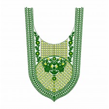 Neck Embroidery Kurti Design