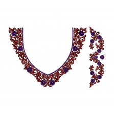 New Neck Embroidery Design 18380 New Neck Embroidery Design 18380