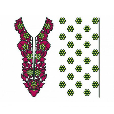 Nighty Embroidery Designs for Dress