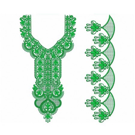 Pakistani Dresses Neck Embroidery