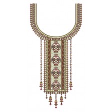 Pakistani Embroidery Neck Pattern