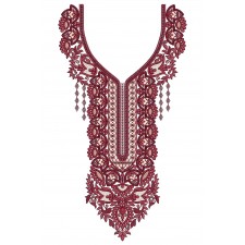 Punjabi Suit Style Neck Design 25387
