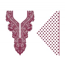 Romania Cultrual Heritage Gala Neck Design 21167 Romania Cultrual Heritage Gala Neck Design 21167
