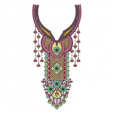 Salwar Neck Embroidery Design
