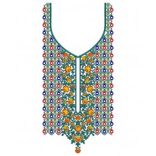 Embroidery Designs Churidar Neck