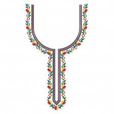 Simpal Dress Neck Embroidery Design