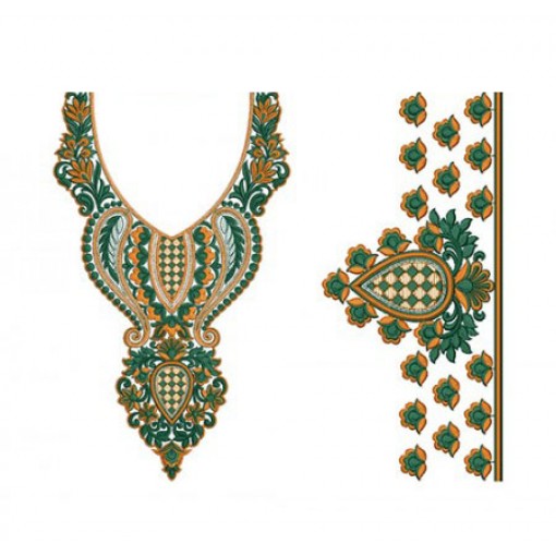 Simple Kurtis Embroidery Neck Design Simple Kurtis Embroidery Neck Design