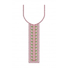 Simple Neck Embroidery For Kurta