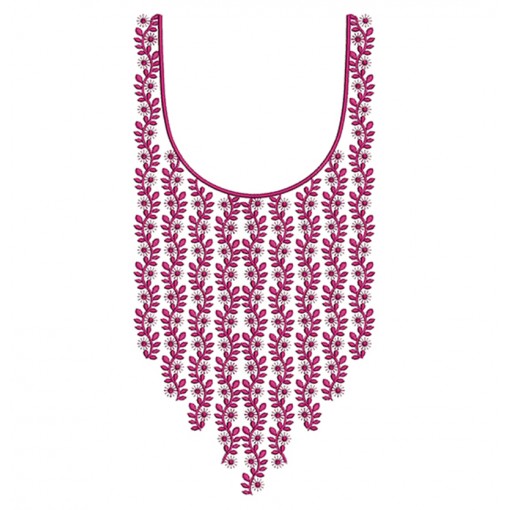 Embroidery Dress Neck Design