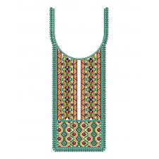 Fancy Embroidery Gala Design