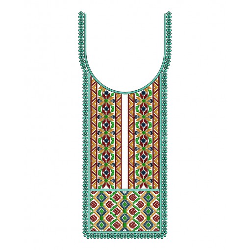 Fancy Embroidery Gala Design