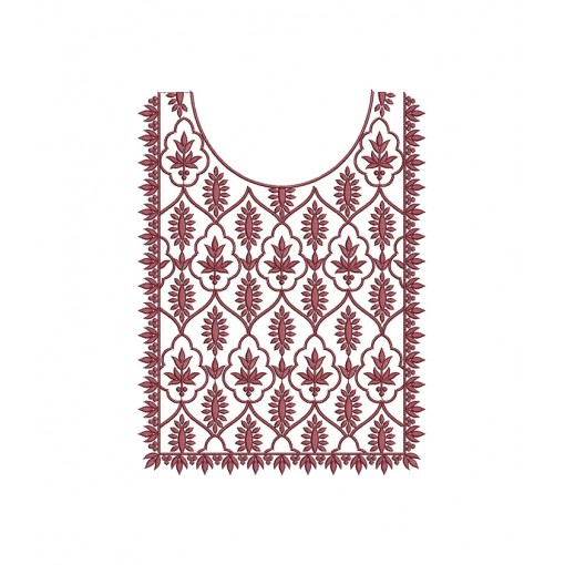 Square Neck For Cotton Churidar
