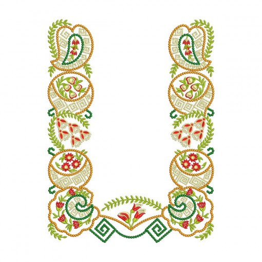 Statement Fusion Fashion Top Embroidery Design (5 Colors, 48.5cm x 36.2cm) Statement Fusion Fashion Top Embroidery Design (5 Colors, 48.5cm x 36.2cm)