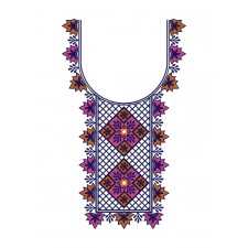 Embroidery Design For Churidar