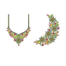 Stylist Embroidery For Abaya Dress Stylist Embroidery For Abaya Dress
