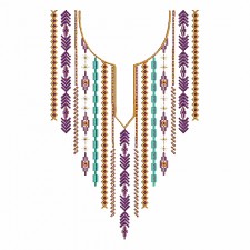 Stylist Neck Embroidery Pattern