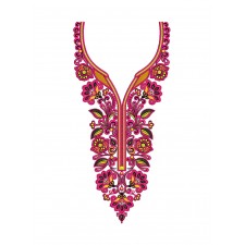 Machine Embroidery Suit Design