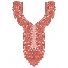 Trendy Neck Embroidery Design 25294