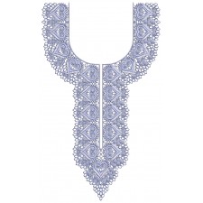 Trendy Neck Embroidery Design 25899