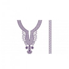 Aari Stitch Look In Flat Embroidery Neck Design 23065 Aari Stitch Look In Flat Embroidery Neck Design 23065