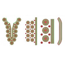 African Gown Neck Embroidery Design African Gown Neck Embroidery Design