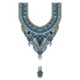 Regal Bib Neck Embroidery Design
