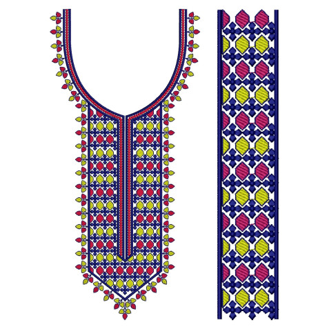 Arabic Design Digital Embroidery