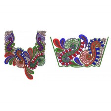 Arobi Modal Neck Embroidery Designs 15939 Arobi Modal Neck Embroidery Designs 15939