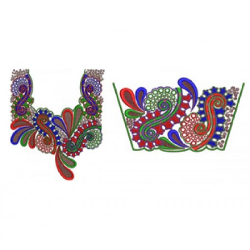 Arobi Modal Neck Embroidery Designs 15939 Arobi Modal Neck Embroidery Designs 15939