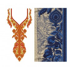 Beautiful Stylish Neck Embroidery Design 19815 Beautiful Stylish Neck Embroidery Design 19815