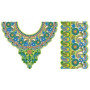 Boho Neck Embroidery Design For Women