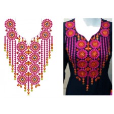 Bollywood Outfit Dress Neck Embroidery Design Bollywood Outfit Dress Neck Embroidery Design