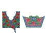 Boutique Yoke Embroidery Design 16088