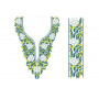 Bridal Boho Chic Neck Embroidery Designs