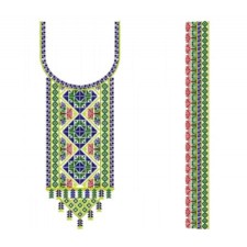 Cross Stitch Embroidery Designs For Neck 18056 Cross Stitch Embroidery Designs For Neck 18056