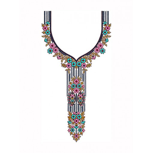 Embroidery Designs For Churidar Neck