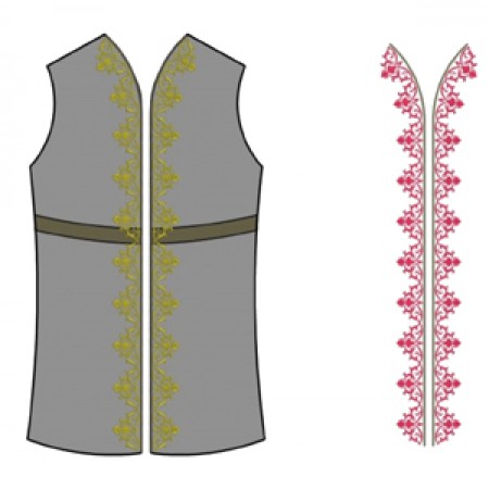Embroidery Designs For Kurtas Neck