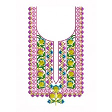 Embroidery Designs For Kurti Neck