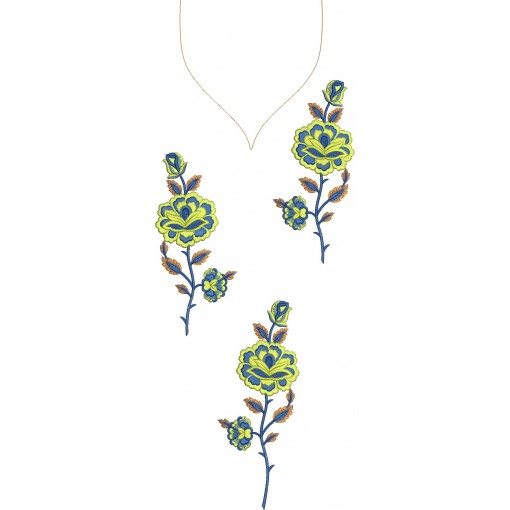 Embroidery Designs For Kurti Neck 26412