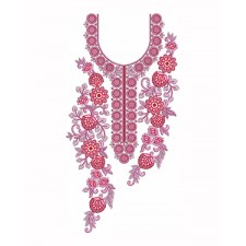 Embroidery For Churidar