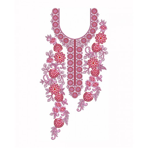 Embroidery For Churidar