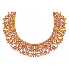 Embroidery Neck For kurtis