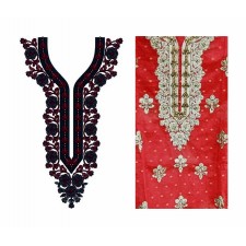 Embroidery Yoke Dresses Neck Design 14688 Embroidery Yoke Dresses Neck Design 14688