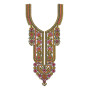 Embroidery Burka Neck Design