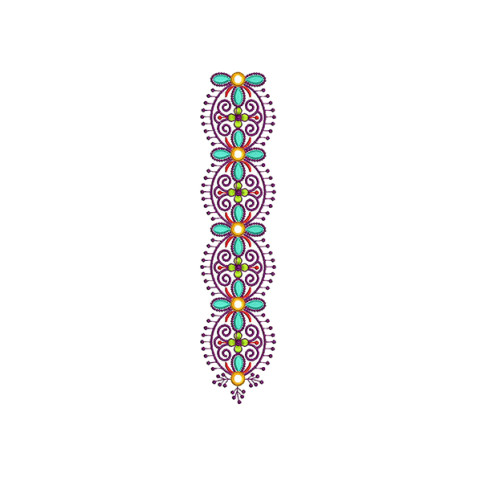 Embroidery Design For Traditional Kurtas